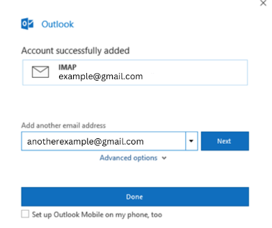 taking gmail backup synching emails option 2 other 2